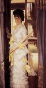 James Tissot A Portrait (Miss Lloyd) (nn01) oil on canvas